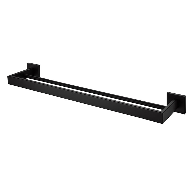 Modern High Quality Stainless Steel Wall Mounted Matte Black Bathroom
